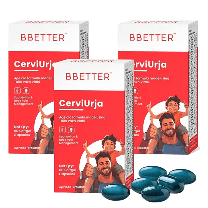 BBETTER CerviUrja - Age old Formula for Cervical Spondylitis, Neck & Shoulder pain Relief - Image 8