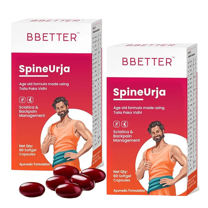 BBETTER SpineUrja - Made using Taila Paka Vidhi for Sciatica & Lower Back Pain Relief - Image 7