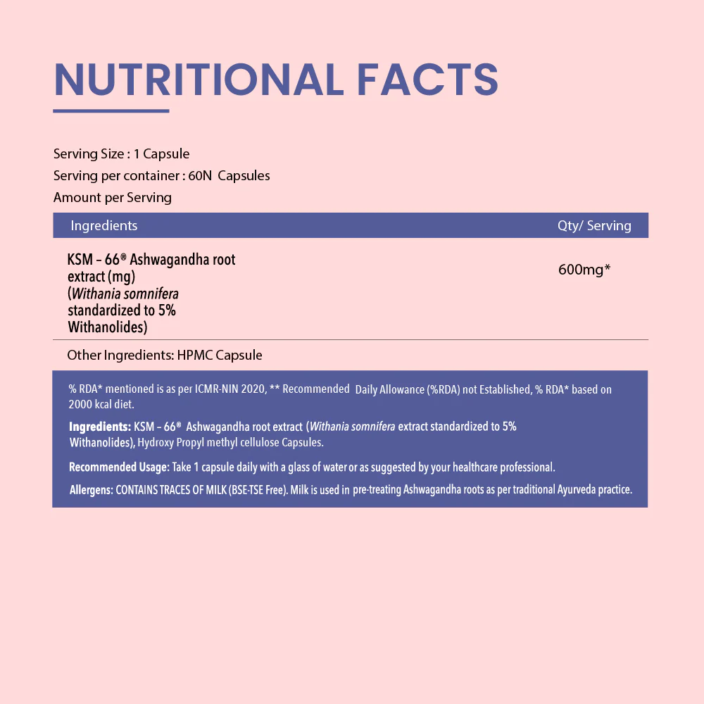 BBETTER Ashwagandha - With Clinically Proven KSM-66 for Stress & Sleep Management - Image 6