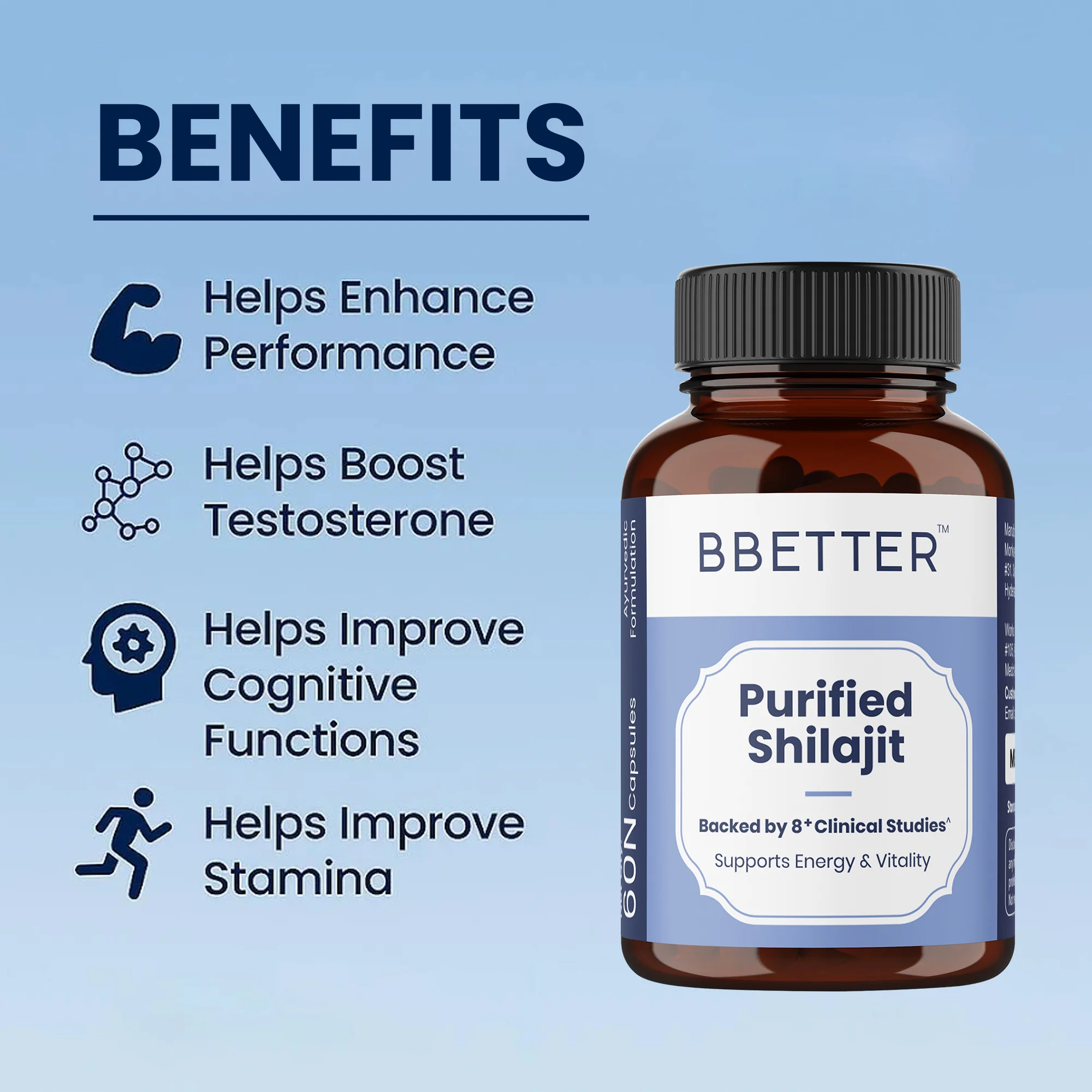 BBETTER Purified Shilajit - With Clinically Proven PrimaVie Shilajit to Support Energy & Vitality - Image 3