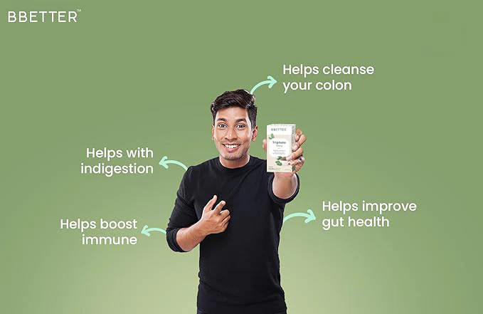 BBETTER Triphala - Polyherb Laxative to Improve Gut Health & Support Bowel Wellness - Image 3
